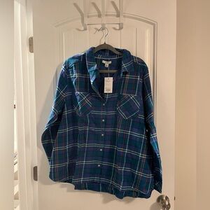 Flannel women’s shirt xxl